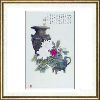 朱秀坤_青铜器与牡丹