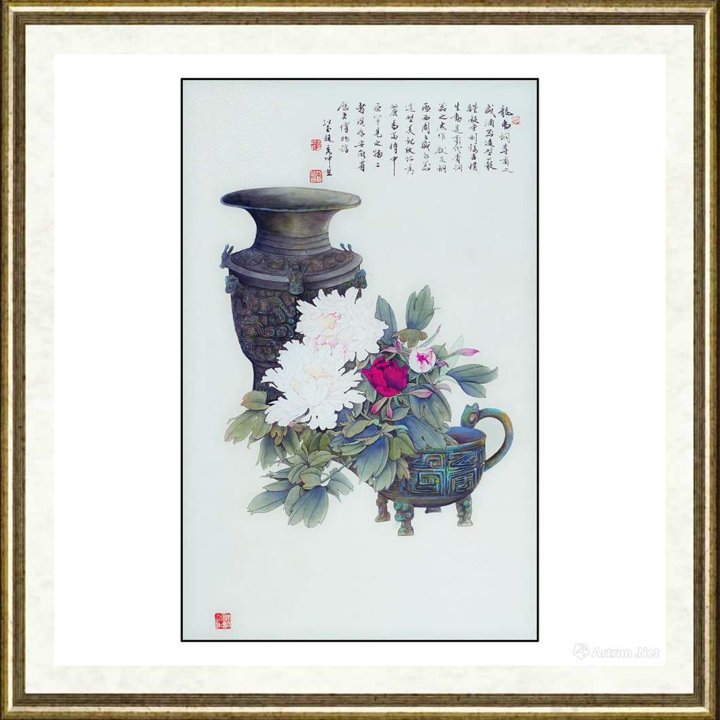 朱秀坤_青铜器与牡丹