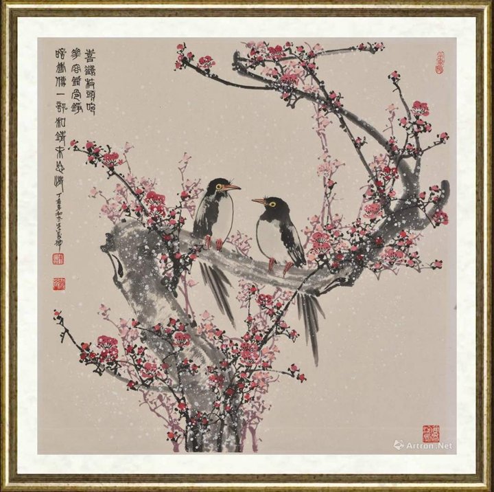 朱秀坤_鹊唱枝头