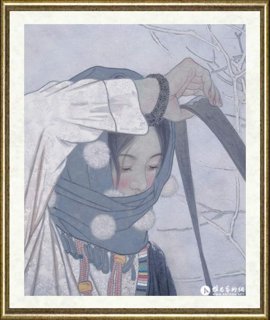 孙震生_雪霁局部1