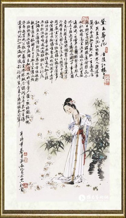 冯远_金陵红楼十二衩（林黛玉）