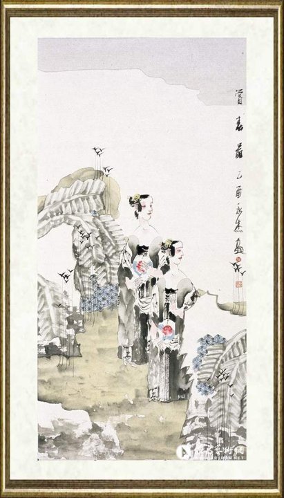 刘永杰_赏春图