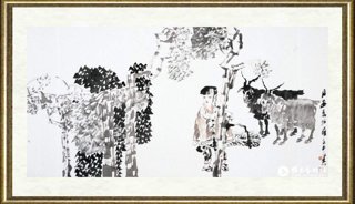 刘永杰_长安春牧图