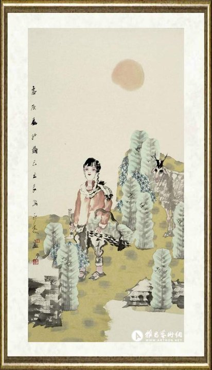 刘永杰_高原春牧图