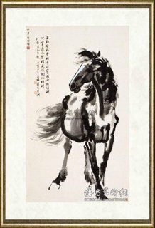 徐悲鸿_骏马图