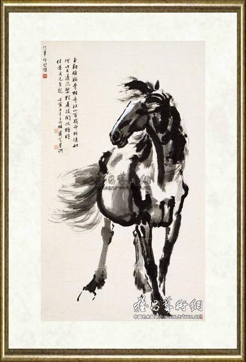 徐悲鸿_骏马图