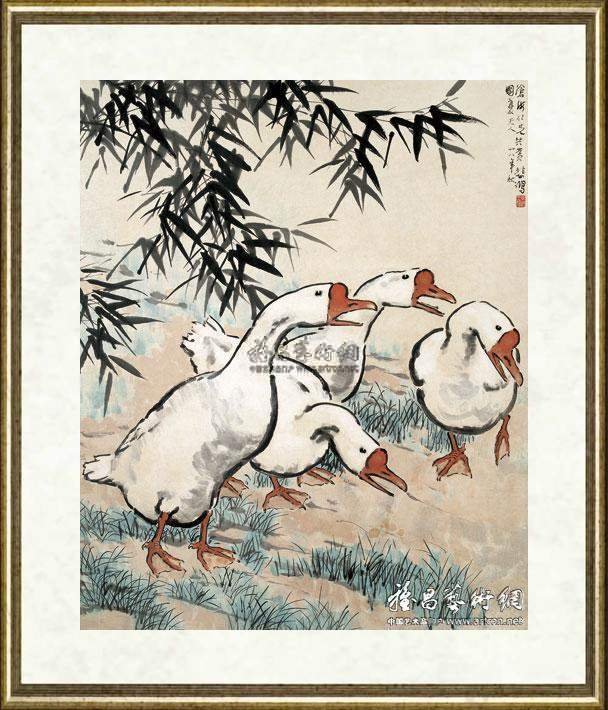 徐悲鸿_鹅