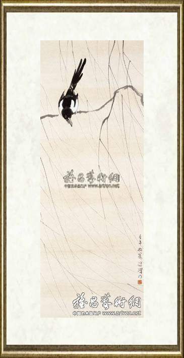 徐悲鸿_鹊