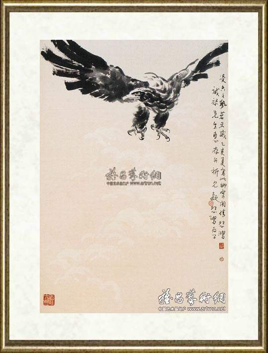 徐悲鸿_鹰