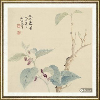阴澍雨_没骨花卉写生册之四