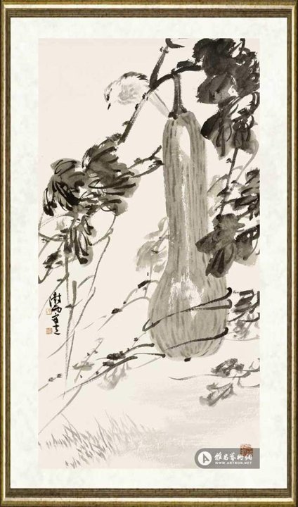 阴澍雨_秋瓜小鸟
