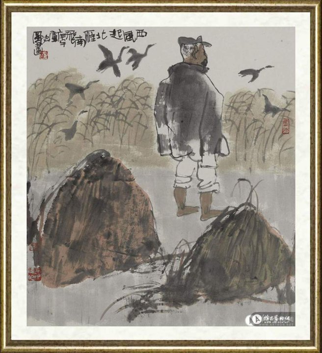 卢沉_醉归图002