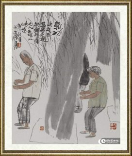 卢沉_饮中八仙图（局部）