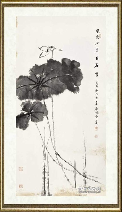霍春阳_风定池莲自在香