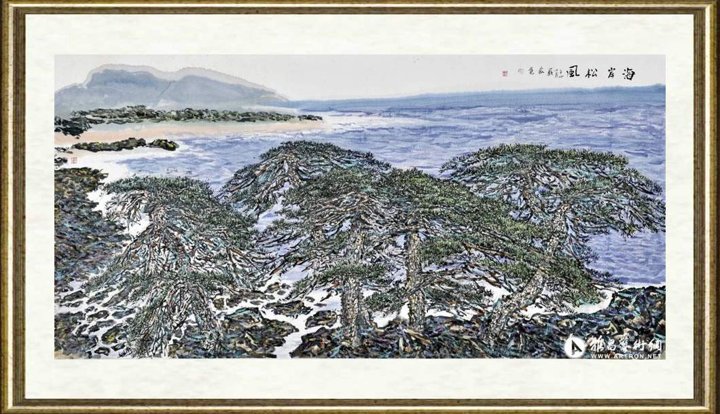 严家宽_海岸松风