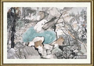 何加林_雁荡山涧