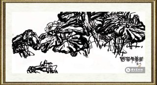 潘公凯_野荷残梦图