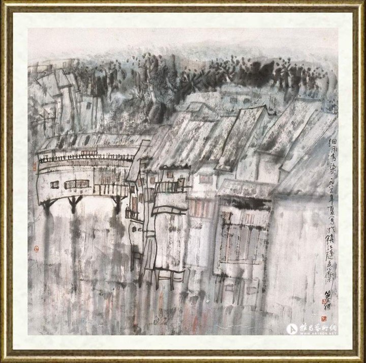 丁观加_细雨清染