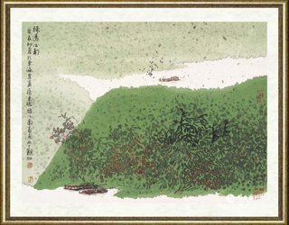 丁观加_绿透江南