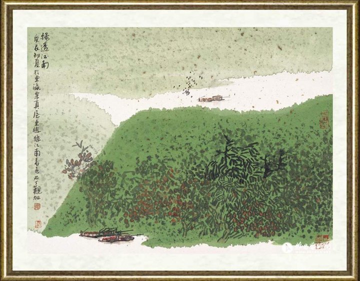 丁观加_绿透江南