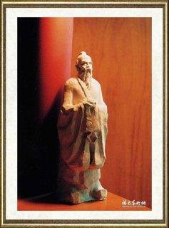 冯一鸣_雕塑《古代老人》（泥稿）