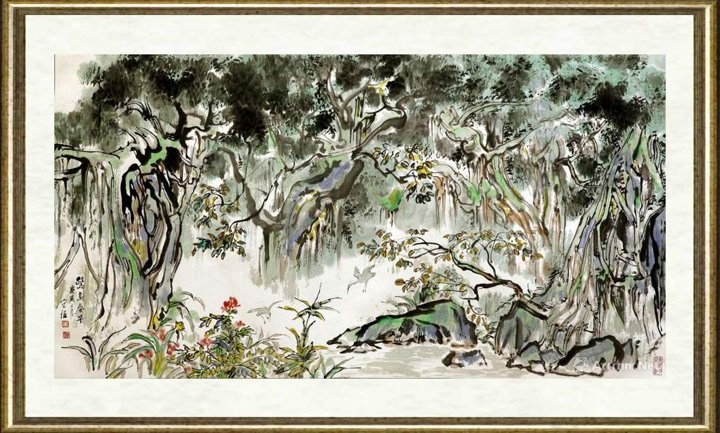 刘守信_鹭岛春早
