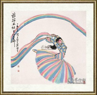 叶浅予_谁持彩练当空舞