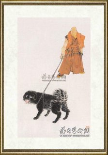 叶浅予_高原獒犬