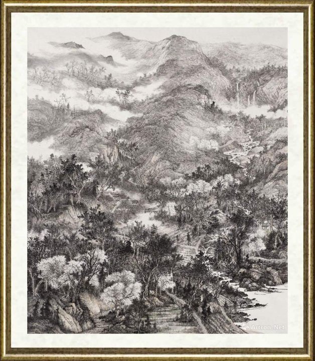 孙剑_陇山青碧锁春溪