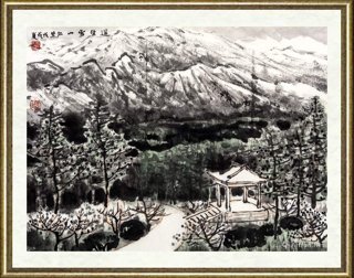 张仁芝_遥望雪山