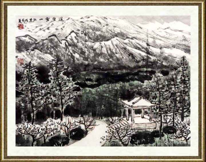 张仁芝_遥望雪山