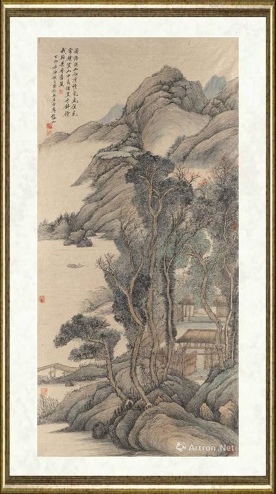 张榕山_解缙诗意图·沉香谭山水歌