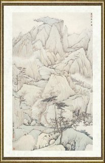 徐光聚_春山幽居图