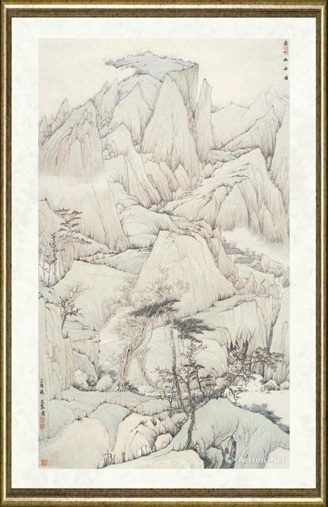 徐光聚_春山幽居图