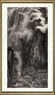 来支钢_黄山人字瀑