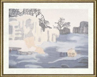田黎明_高士夏凉(册页图)之五