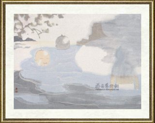 田黎明_高士夏凉(册页图)之四