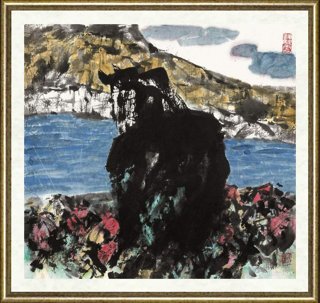 贾浩义_蓝水河畔