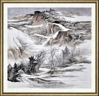 葛洪强_雪后山色一