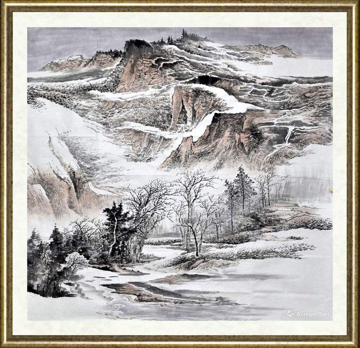 葛洪强_雪后山色一