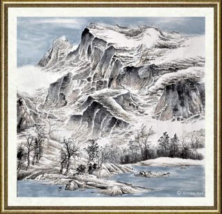 葛洪强_雪后山色四
