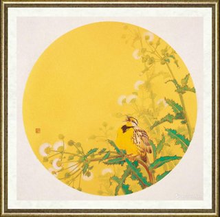 袁玲玲_花鸟小品之二