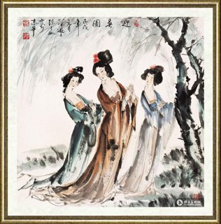 陈良敏_迎春图