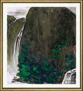 陈良敏_重山飞瀑