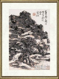 黄宾虹_西泠山水轴
