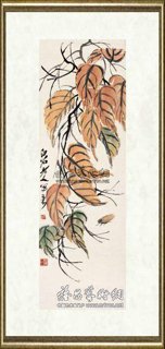 齐白石_贝叶秋蝉