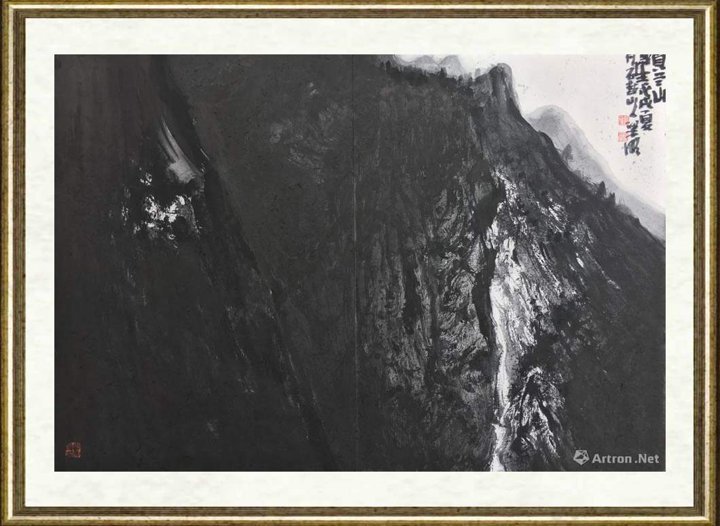 梁明_贺兰山写生之三