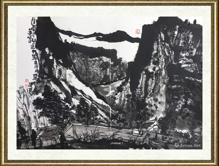梁明_贺兰山写生之四