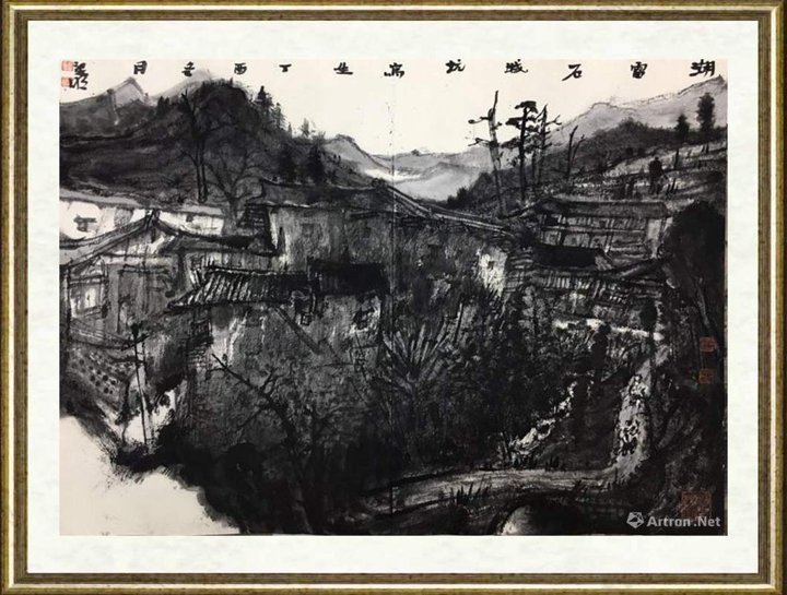 梁明_闽西土楼写生