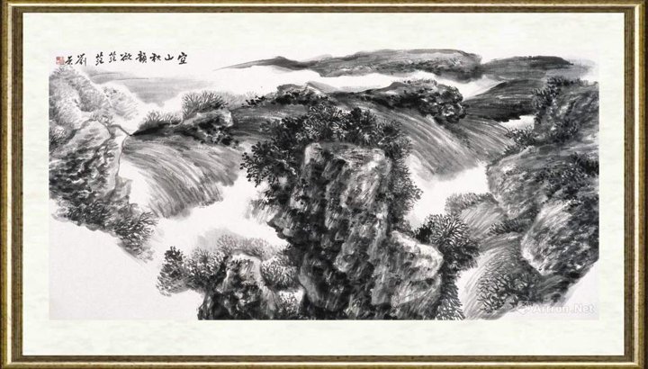 刘荣_空山秋韵欲茫茫
